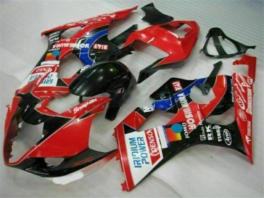 Rot Suzuki GSXR 1000 K3 2003-2004 Motorrad Verkleidung