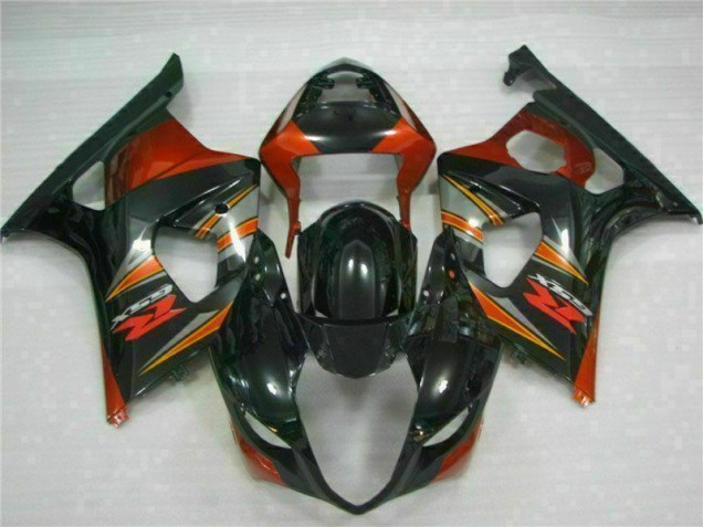 Schwarz Suzuki GSXR 1000 K3 2003-2004 Motorrad Verkleidungen Komplett Sets Schwarz Suzuki GSXR 1000 K3 2003-2004 Motorrad Verkleidungen Komplett Sets