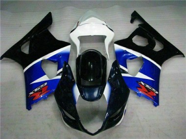 Schwarz Blau Suzuki GSXR 1000 K3 2003-2004 Motorrad Vollverkleidung