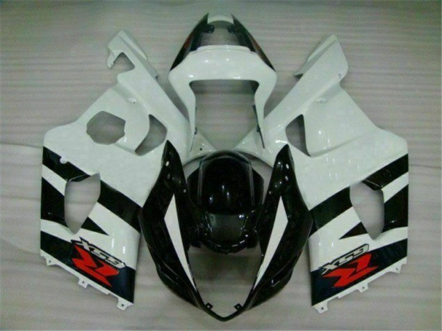 Weiß Schwarz Suzuki GSXR 1000 K3 2003-2004 Motorrad Vollverkleidung Weiß Schwarz Suzuki GSXR 1000 K3 2003-2004 Motorrad Vollverkleidung