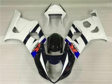 Weiß Schwarz Suzuki GSXR 1000 K3 2003-2004 Motorrad Verkleidungen Komplett Sets