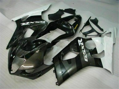 Weiß Schwarz Suzuki GSXR 1000 K3 2003-2004 Motorrad Verkleidungen