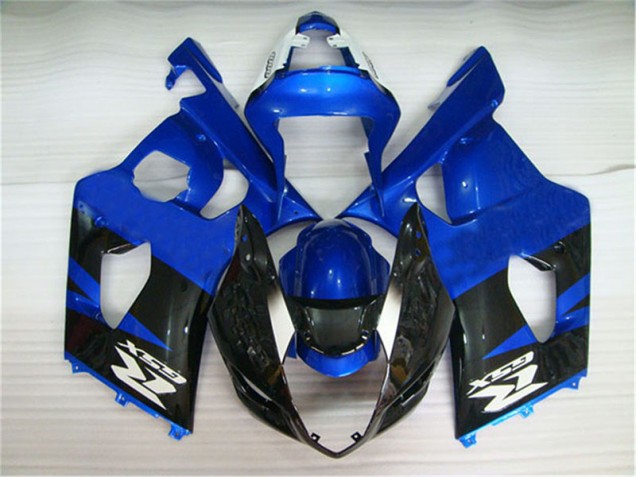 Schwarz Blau Suzuki GSXR 1000 K3 2003-2004 Motorrad Verkleidungen Schwarz Blau Suzuki GSXR 1000 K3 2003-2004 Motorrad Verkleidungen