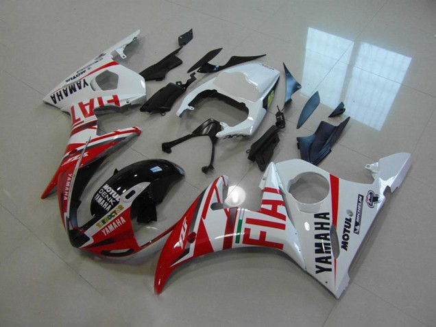 Rot Fiat Yamaha R6 2003-2005 Motorrad Verkleidungen