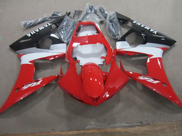 Rot Weiß Aufkleber Yamaha R6 2003-2005 Motorrad Verkleidungen Rot Weiß Aufkleber Yamaha R6 2003-2005 Motorrad Verkleidungen