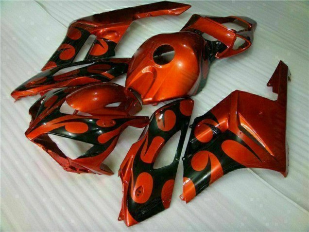 Orange Schwarz Honda CBR 1000 RR 2004-2005 Motorrad Verkleidung