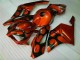 Orange Schwarz Honda CBR 1000 RR 2004-2005 Motorrad Verkleidung