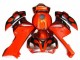 Orange Schwarz Honda CBR 1000 RR 2004-2005 Motorrad Verkleidung