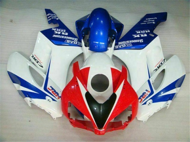 Rot Blau Weiß Honda CBR 1000 RR 2004-2005 Motorrad Verkleidungen Rot Blau Weiß Honda CBR 1000 RR 2004-2005 Motorrad Verkleidungen