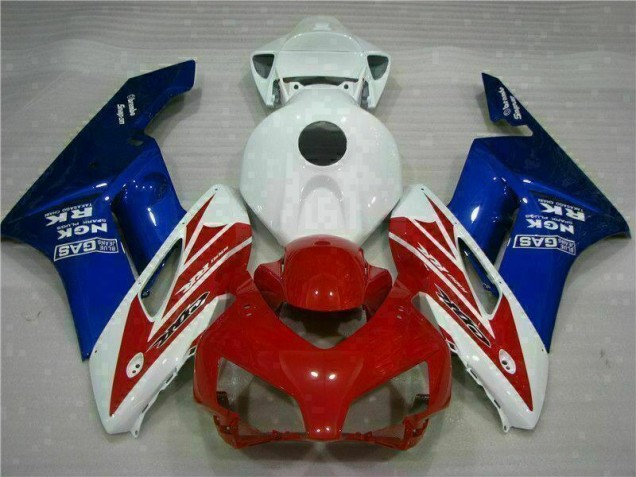 Rot Blau Honda CBR 1000 RR 2004-2005 Motorrad Verkleidungen