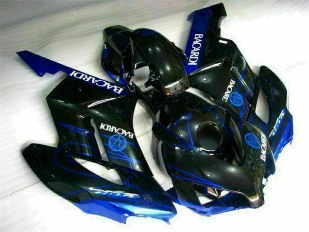 Schwarz Blau Honda CBR 1000 RR 2004-2005 Motorrad Verkleidungen Schwarz Blau Honda CBR 1000 RR 2004-2005 Motorrad Verkleidungen