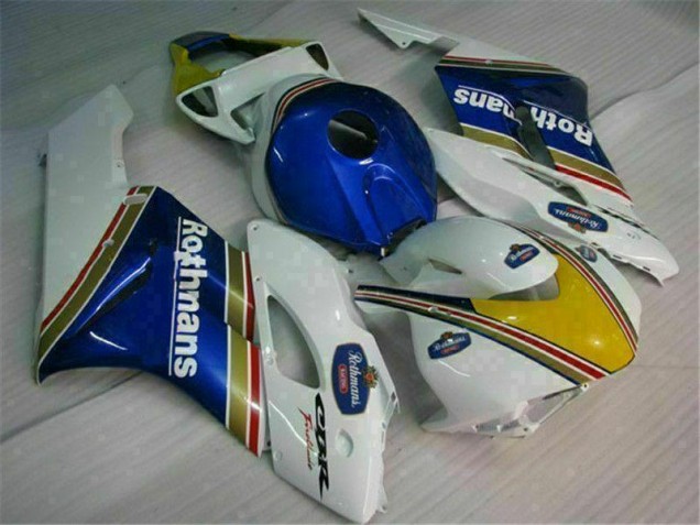Blau Weiß Honda CBR 1000 RR 2004-2005 Motorrad Vollverkleidung Blau Weiß Honda CBR 1000 RR 2004-2005 Motorrad Vollverkleidung