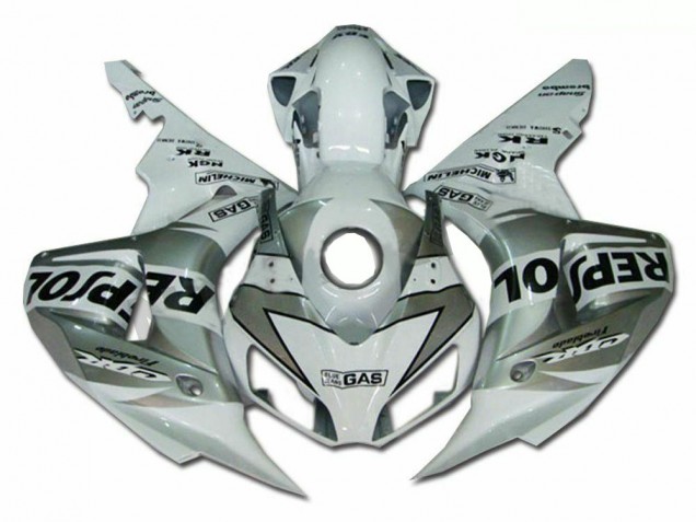 Silber Repsol Honda CBR 1000 RR 2004-2005 Motorrad Verkleidung