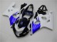 Weiß Blau Suzuki GSXR 600 / 750 K4 2004-2005 Motorrad Verkleidungen Weiß Blau Suzuki GSXR 600 / 750 K4 2004-2005 Motorrad Verkleidungen