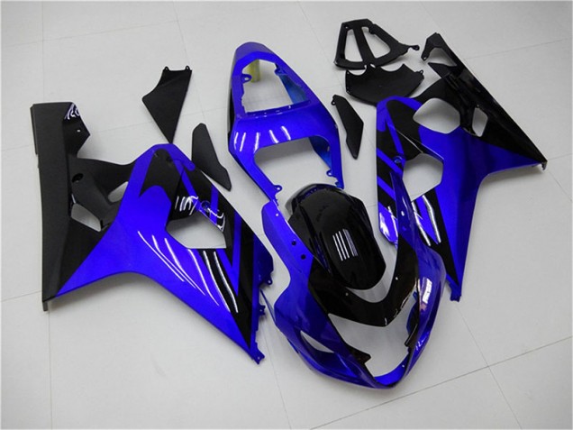 Blau Schwarz Suzuki GSXR 600 / 750 K4 2004-2005 Motorrad Verkleidungen