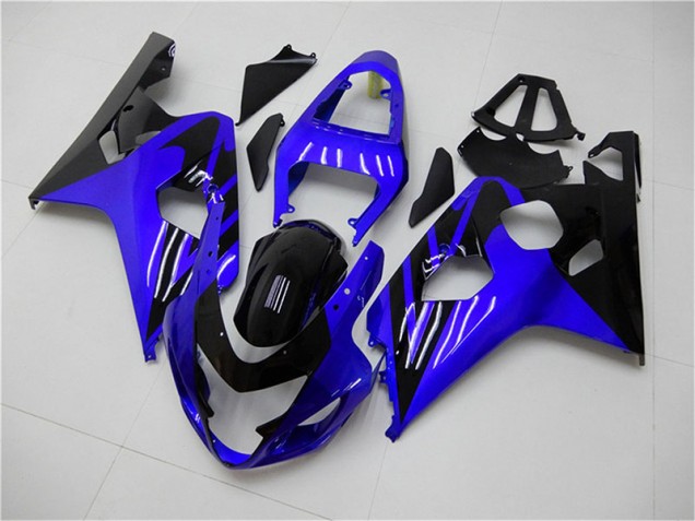 Blau Schwarz Suzuki GSXR 600 / 750 K4 2004-2005 Motorrad Verkleidungen