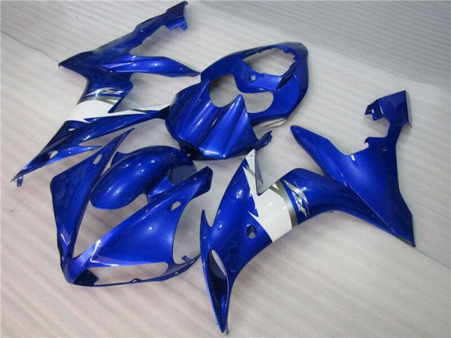 Blau Weiß Yamaha R1 2004-2006 Motorrad Verkleidung Blau Weiß Yamaha R1 2004-2006 Motorrad Verkleidung