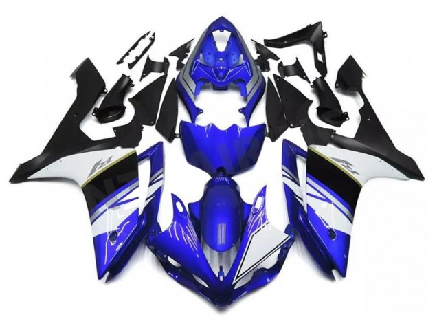 Blau Weiß Schwarz Yamaha R1 2004-2006 Motorrad Verkleidung Blau Weiß Schwarz Yamaha R1 2004-2006 Motorrad Verkleidung