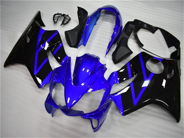 Blau Schwarz Honda CBR 600 F4i 2004-2007 Motorrad Verkleidungen Blau Schwarz Honda CBR 600 F4i 2004-2007 Motorrad Verkleidungen