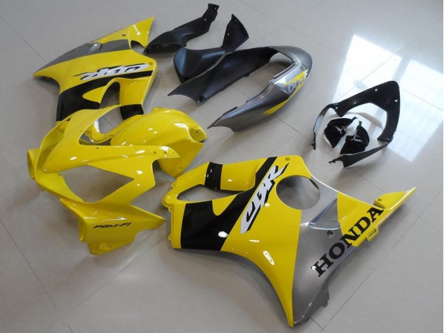 Gelb Grau Honda CBR 600 F4i 2004-2007 Motorrad Verkleidungen