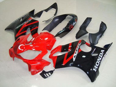Schwarz Rot Honda CBR 600 F4i 2004-2007 Motorrad Verkleidungen