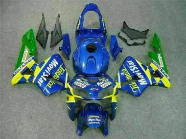 Blau Honda CBR 600 RR 2005-2006 Motorrad Vollverkleidung
