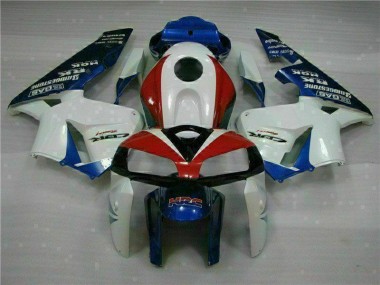 Weiß Blau Honda CBR 600 RR 2005-2006 Motorrad Verkleidung
