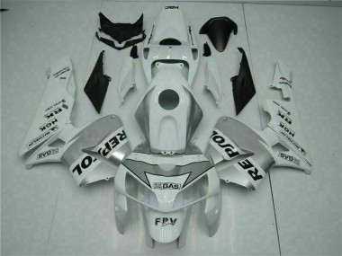 Weiß Honda CBR 600 RR 2005-2006 Motor Verkleidungen