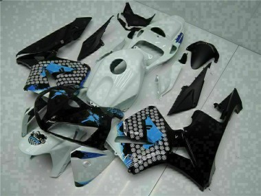 Schwarz Honda CBR 600 RR 2005-2006 Injektion Motorrad Verkleidung