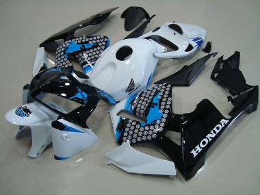 Matt Schwarz mit rotem Aufkleber Honda CBR 600 RR 2005-2006 Motorrad Verkleidungen