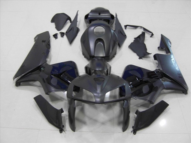 Matt Schwarzer Totenkopf Honda CBR 600 RR 2005-2006 Motorrad Verkleidungen