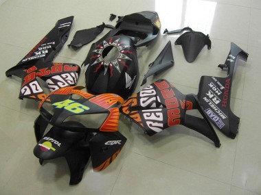 Rossi Matt Schwarz Honda CBR 600 RR 2005-2006 Motorrad Verkleidungen