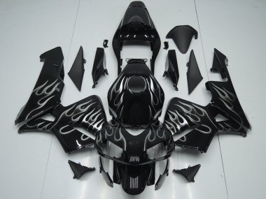 Silber Flamme Honda CBR 600 RR 2005-2006 Motorrad Verkleidungen