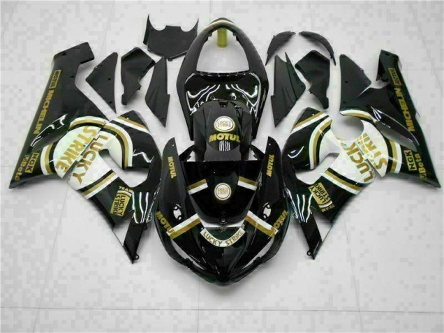 Schwarz Kawasaki ZX6R 2005-2006 Motorrad Verkleidungen & Plastik Schwarz Kawasaki ZX6R 2005-2006 Motorrad Verkleidungen & Plastik