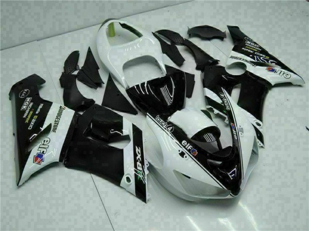 Rot Schwarz Kawasaki ZX6R 2005-2006 Motorrad Verkleidung Rot Schwarz Kawasaki ZX6R 2005-2006 Motorrad Verkleidung