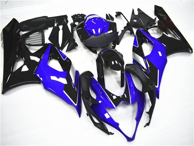 Blau Schwarz Suzuki GSXR 1000 K5 2005-2006 Motorrad Verkleidung Blau Schwarz Suzuki GSXR 1000 K5 2005-2006 Motorrad Verkleidung