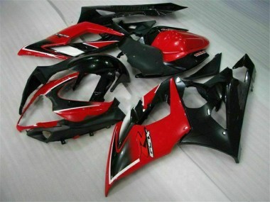 Rot Schwarz Suzuki GSXR 1000 K5 2005-2006 Motorrad VollVerkleidungen & Plastik