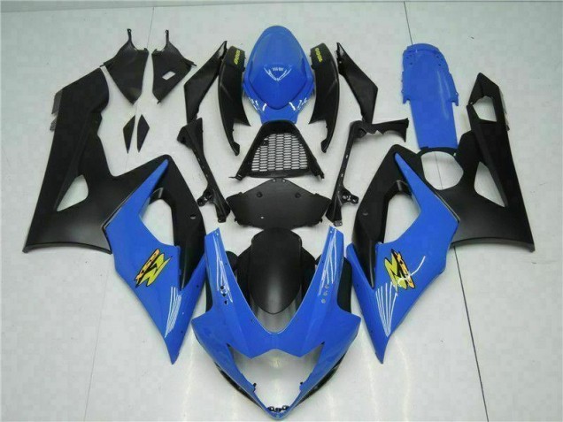 Blau Schwarz Suzuki GSXR 1000 K5 2005-2006 Motorrad Verkleidungen Komplett Sets Blau Schwarz Suzuki GSXR 1000 K5 2005-2006 Motorrad Verkleidungen Komplett Sets