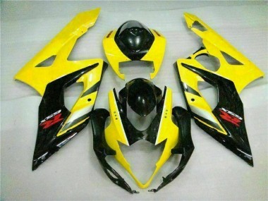 Gelb Schwarz Suzuki GSXR 1000 K5 2005-2006 Motorrad Verkleidung