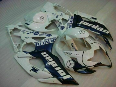 Weiß Suzuki GSXR 1000 K5 2005-2006 Motorrad Verkleidung
