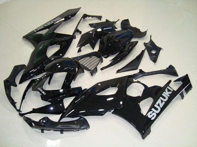Schwarz Silber Aufkleber Suzuki GSXR 1000 K5 2005-2006 Motorrad Verkleidungen Schwarz Silber Aufkleber Suzuki GSXR 1000 K5 2005-2006 Motorrad Verkleidungen