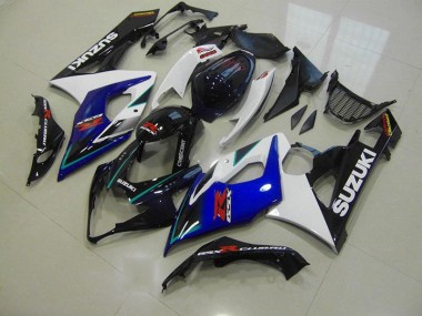 Blau Weiß Suzuki GSXR 1000 K5 2005-2006 Motorrad Verkleidung