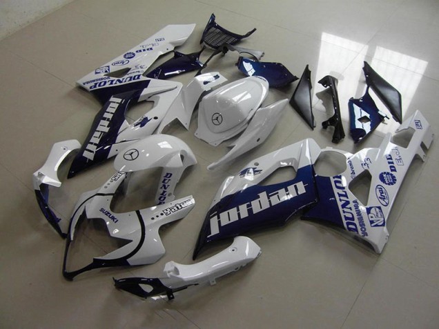 Dunkel blau Jordan Suzuki GSXR 1000 K5 2005-2006 Motorrad Verkleidungen Dunkel blau Jordan Suzuki GSXR 1000 K5 2005-2006 Motorrad Verkleidungen