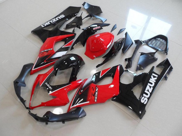 Rot Schwarz OEM Stil Suzuki GSXR 1000 K5 2005-2006 Motorrad Verkleidungen Rot Schwarz OEM Stil Suzuki GSXR 1000 K5 2005-2006 Motorrad Verkleidungen