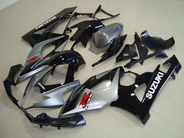 Grau Schwarz Suzuki GSXR 1000 K5 2005-2006 Motorrad Verkleidung