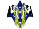 Blau Gelb Honda CBR 1000 RR 2006-2007 Motorrad Verkleidungen Blau Gelb Honda CBR 1000 RR 2006-2007 Motorrad Verkleidungen