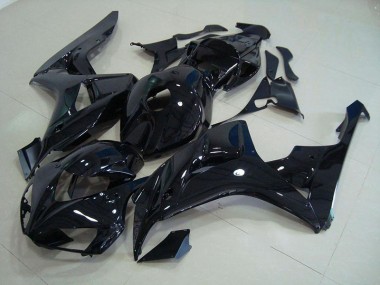 Glänzend Schwarz Honda CBR 1000 RR 2006-2007 Motorrad Verkleidung
