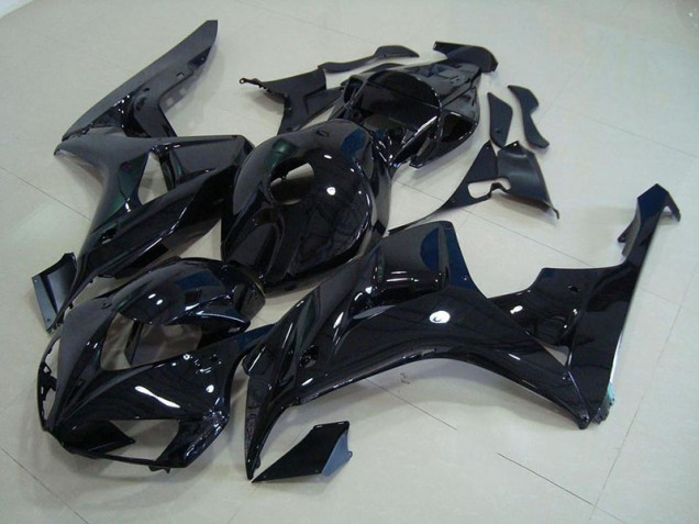 Glänzend Schwarz Honda CBR 1000 RR 2006-2007 Motorrad Verkleidung