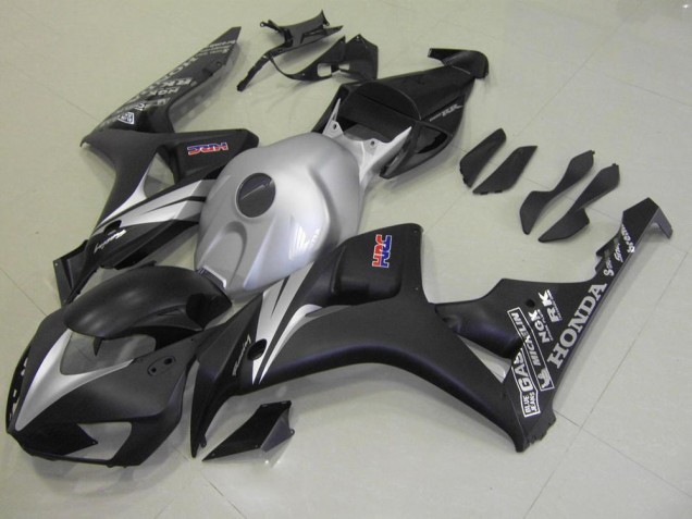 Matt Schwarz Silber Honda CBR 1000 RR 2006-2007 Motorrad Verkleidungen