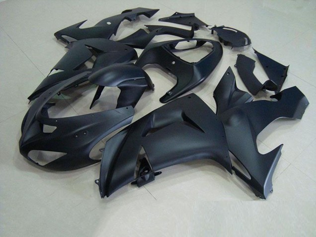 Matt Schwarz Kawasaki ZX10R 2006-2007 Motorrad Verkleidungen